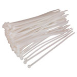 Sealey CT15036P100W Cable Ties 150 x 3.6mm White Pack Of 100