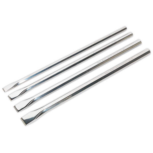 Sealey AK9148 Chisel Set 4pc Extra-Long