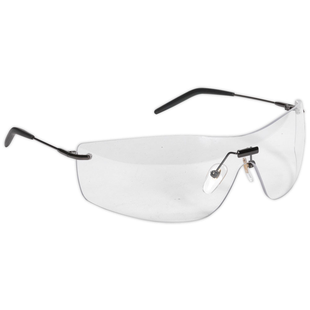 Sealey SSP74 Safety Spectacles Clear Lens Rapid Online