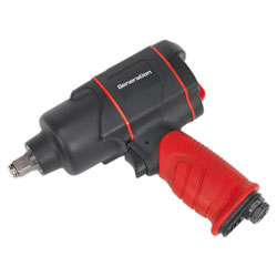 Sealey GSA6006 Composite Air Impact Wrench 1/2Sq Drive Twin Hammer