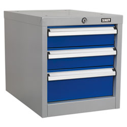 Sealey API16 Industrial Triple Drawer Unit for API Series Workbenches