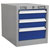 Sealey API16 Industrial Triple Drawer Unit for API Series Workbenches