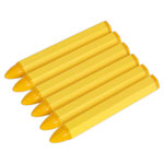 Sealey TST14 Tyre Marking Crayon - Yellow Pack Of 6