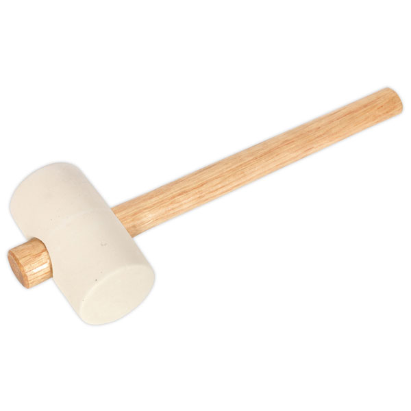 Sealey RMW16 Rubber Mallet 1lb White