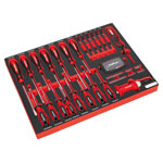 Sealey TBTP04 Tool Tray with Screwdriver Set 72pc