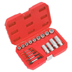 Sealey AK751 Bolt, Stud & Screw Extractor Set 18pc