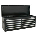 Sealey AP5210TB Topchest 10 Drawer with Ball Bearing Runners - Black