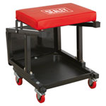 Sealey SCR16 Mechanic's Utility Seat & Step Stool