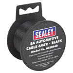 Sealey AC0806B Automotive Cable 8A 6mtr Black