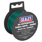 Sealey AC0806G Automotive Cable 8A 6mtr Green