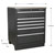 Sealey APMS03 Modular Floor Cabinet 6 Drawer 775mm Heavy-Duty