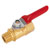 Sealey SA906 Ball Valve Lever 1/4BSPT (M) x 1/4BSP (F)