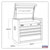 Sealey PTB66004SS Topchest 4 Drawer 675mm Stainless Steel Heavy-Duty