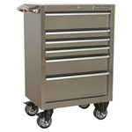 Sealey PTB67506SS Rollcab 6 Drawer 675mm Stainless Steel Heavy-Duty