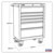Sealey PTB67506SS Rollcab 6 Drawer 675mm Stainless Steel Heavy-Duty