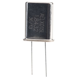 AEL X1M843200L017 1.8432MHz HC49/U Quartz Crystal Resonator