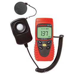 Amprobe LM-100 Light Meter Manual Ranging