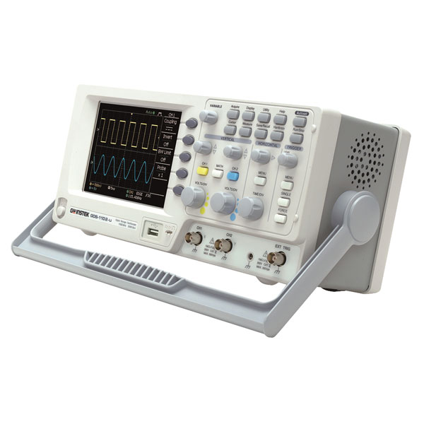 GW Instek GDS-1102-U 100MHz, 2CH Digital Storage Oscilloscope | Rapid ...