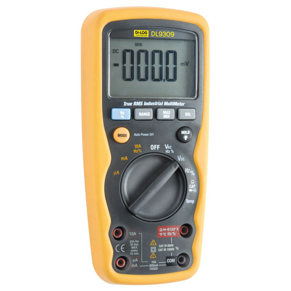 Di-Log DL9309 True RMS Auto Ranging Digital Multimeter | Rapid Online