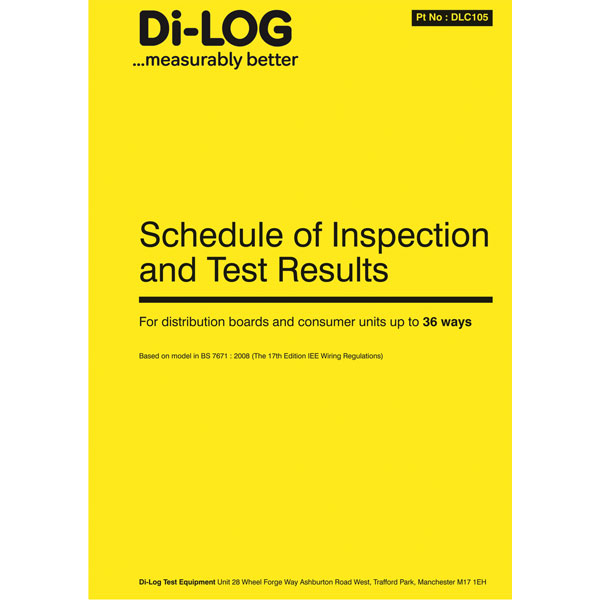 dci number and logsheet