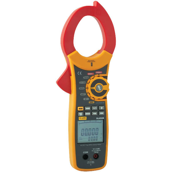 DiLog 1500A AC/DC 1000V DC Clamp Meter DL6508 Rapid Online