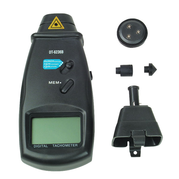  DT-6236B Laser Optical / Contact Tachometer