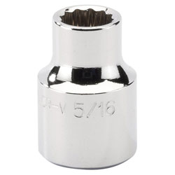 Draper Expert 13212 5/16 3/8 Square Drive Hi-torq Bi-hexagon Socket