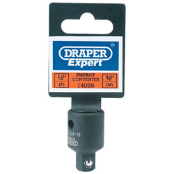 Draper Expert 14099 1/2(f) x 3/8(m) Powerdrive Impact Socket Converter