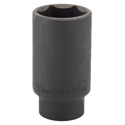 Draper Expert 35519 32mm 1/2 Square Drive Hi-torq Deep Impact Socket