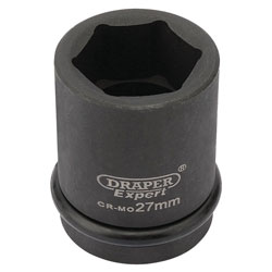 Draper Expert 28719 27mm 3/4 Square Drive Powerdrive Impact Socket