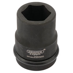 Draper Expert 75968 22mm 3/4 Square Drive Powerdrive Impact Socket