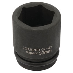 Draper Expert 93259 33mm 3/4 Square Drive Powerdrive Impact Socket