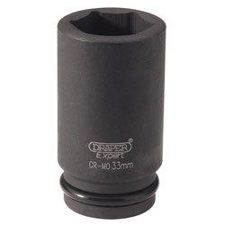 Draper Expert 11899 33mm 3/4 Square Drive Powerdrive Deep Impact Socket