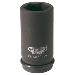 Draper Expert 71916 30mm 3/4 Square Drive Powerdrive Deep Impact Socket