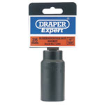 Draper Expert 71392 26mm 1/2 Square Drive 6 Point Hub Nut Socket