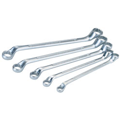 Draper 35089 5 Piece Cranked Metric Ring Spanner Set