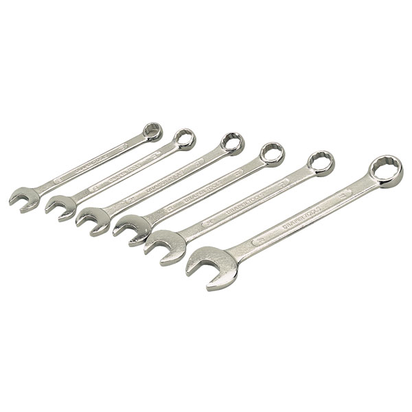 Draper 30766 6 Piece Metric Combination Spanner Set | Rapid Online