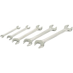 Draper 30767 5 Piece Imperial Double Open End Spanner Set