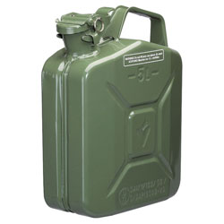 Draper 49957 5l Green Steel Fuel Can