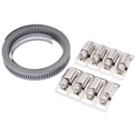 Draper 55592 12mm Wide Hose Clamp Set