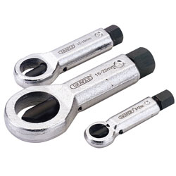 Draper 55108 9mm - 22mm Capacity 3 Piece Nut Splitter Set