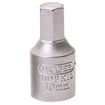 Draper 38328 10mm Hexagon - 3/8" Square Drive Drain Plug Key