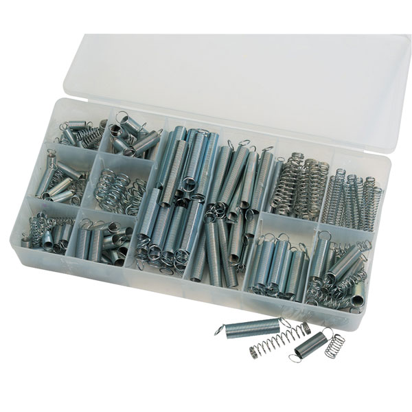 Draper 56380 - Compression and Extension Spring Assortment - 200 P...