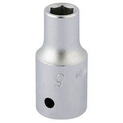 Elora 11093 5mm 1/4 Square Drive Hexagon Socket