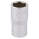 Elora 11098 9mm 1/4" Square Drive Hexagon Socket