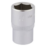 Elora 11100 11mm 1/4" Square Drive Hexagon Socket