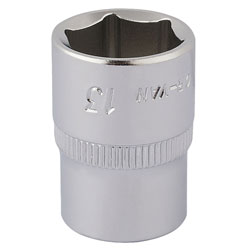 Elora 11102 13mm 1/4 Square Drive Hexagon Socket