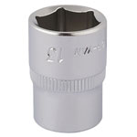 Elora 11102 13mm 1/4" Square Drive Hexagon Socket