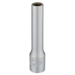 Elora 58723 5mm 1/4 Square Drive Deep Socket