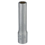 Elora 58726 6mm 1/4" Square Drive Deep Socket